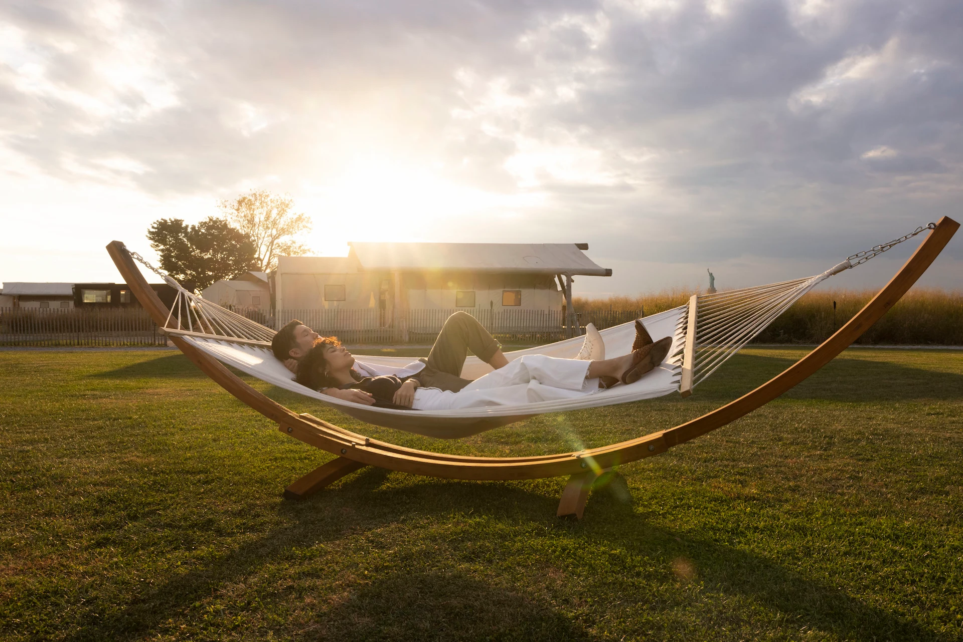 Hammock in Governors Island by Collective Governors